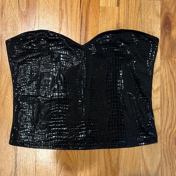 SHEIN Tops Animal Print Tube Top Poshmark